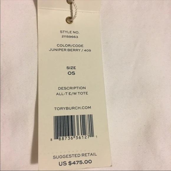 Tory Burch All-T EastWest Tote &Continental Wallet - Picture 5 of 8